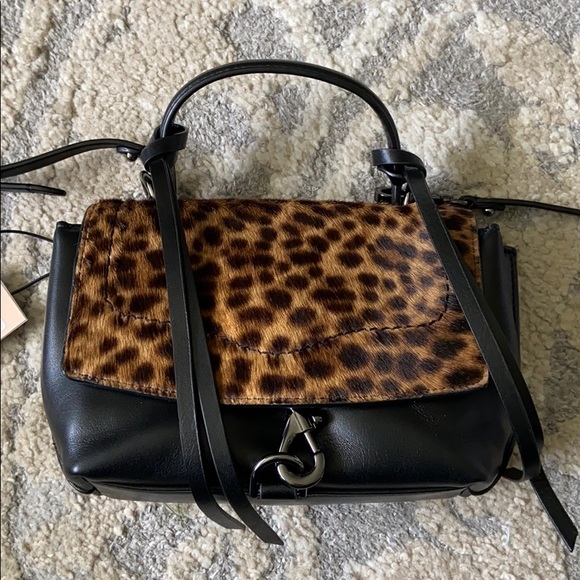 Rebecca Minkoff Handbags - Rebecca Minkoff Stella Mini Leopard Satchel, NWT